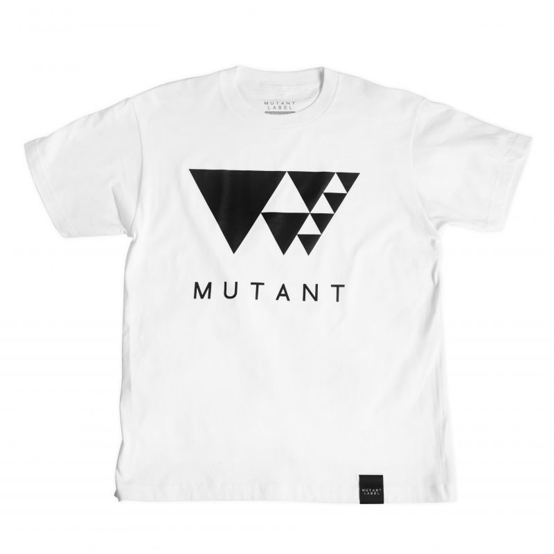 Logo T-shirts (White) - MUTANT LABEL Online Shop